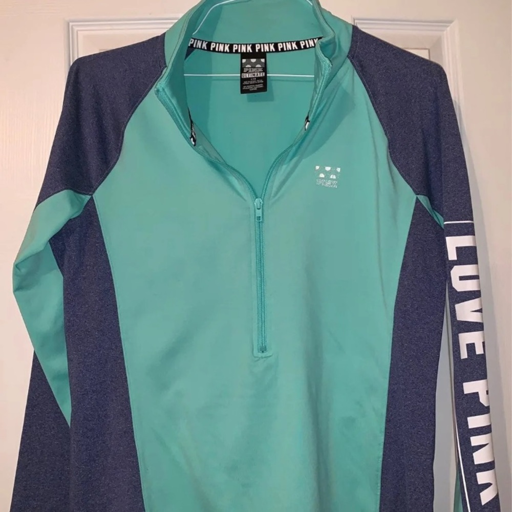 PINK Victorias secret half zip pullover